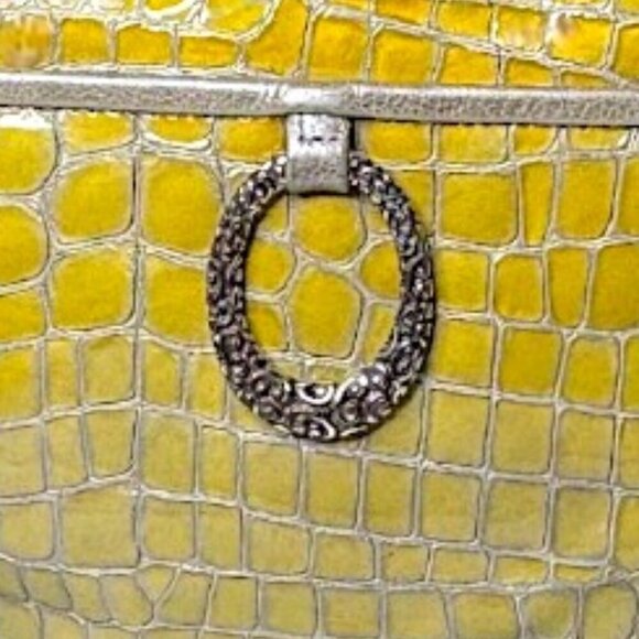 Brighton Jane Pale Gold Shoulder Bag with Silver Hardware - Picture 2 of 16